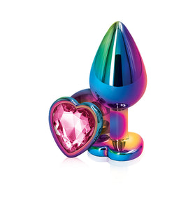 Rear Assets - Multicolor Heart - Medium - Pink NSN0962-24