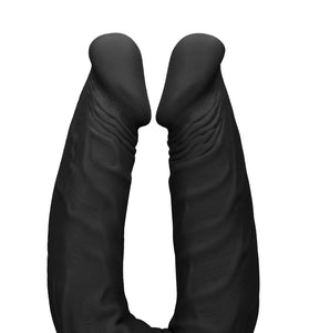 18 Inch Double Dong - Black SH-REA103BLK