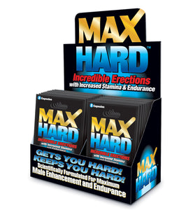 Max Hard XXX - 24 Packet Display MD-MHXXX24