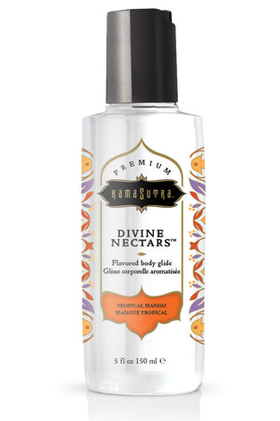Divine Nectars Flavored Body Glide - Tropical Mango - 5 Fl Oz. 150ml KS12035