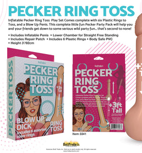 Inflatable Pecker Ring Toss HTP3341