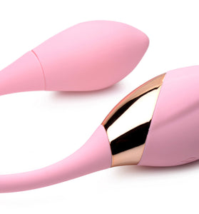 Shegasm 8x Tandem Plus Silicone Suction Clit  Stimulator and Egg INM-AG674