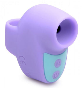 Shegasm Mini 12x Mini Silicone Clit Stimulator - Purple INM-AG731