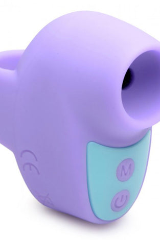 Shegasm Mini 12x Mini Silicone Clit Stimulator - Purple INM-AG731