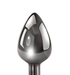 Tux - Large - Butt Plug - Hematite PB-BP-2499-2