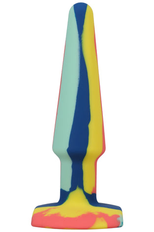 A-Play Groovy Silicone Anal Plug 5 Inch - Sunrise DJ0302-02-BX