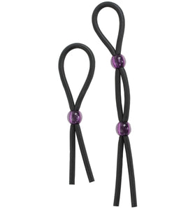 Silicone Cock Ties - Black DJ2129-02