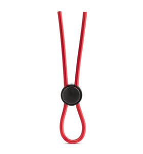 Stay Hard - Silicone Loop Cock Ring - Red BL-31098