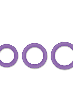 Firefly - Halo - Cockring - Medium - Purple NSN0473-35