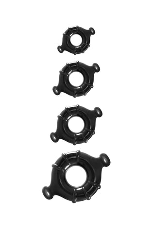 Renegade Vitality Rings - Black NSN1116-63