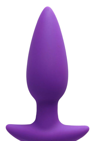 Aria Vibrating Silicone Anal Plug - Large TV-AD330-LARGE