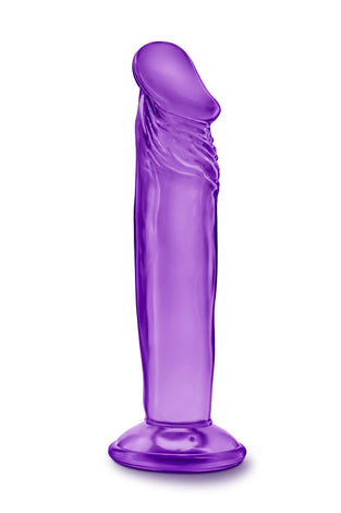 B Yours - Sweet n' Small 6 Inch Dildo With Suction Cup - Purple BL-14621