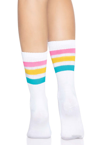 Pride Crew Socks - One Size - Pansexual LA-3014PANOS