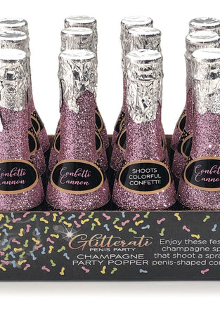 Glitterati Champagne Confetti Poppers LG-CP1055