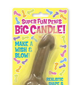 Super Fun Big Penis Candle - Brown CP-939