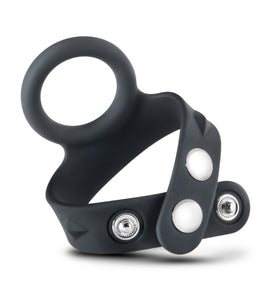 Performance - Vs6 - Silicone Cock & Ball Strap - Black BL-91715