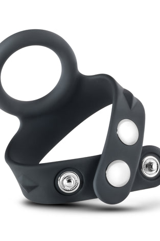 Performance - Vs6 - Silicone Cock & Ball Strap - Black BL-91715