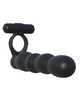 Fantasy C-Ringz Posable Partner Double Penetrator - Black PD5930-23