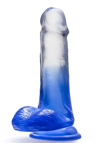 B Yours - Stella Blue - 6 Inch Dildo - Blue BL-38502