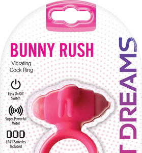 Wet Dreams - Bunny Buster Cock Ring With Turbo Bunny Motor - Pink HTP3268