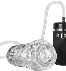 Adam and Eve Vibrating & Sucking Stroker AE-WF-1448-2