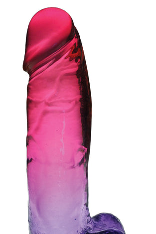 Shades - 8 Inch Gradient Dong - Pink and Plum IC1305
