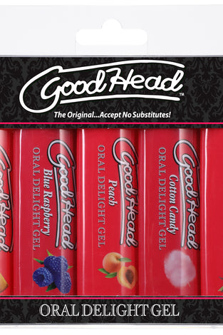 Goodhead - Oral Delight Gel - 5 Pack - 1 Oz. DJ1361-70-BX