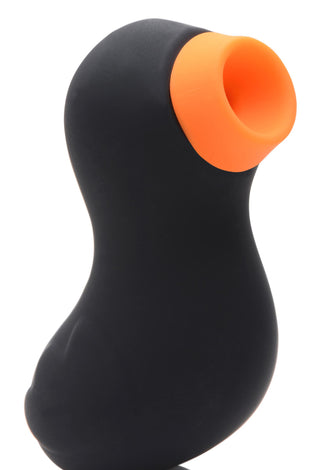 Sucky Ducky Silicone Clitoral Stimulator - Black INM-AG685BLK
