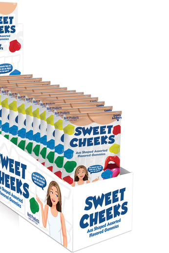 Sweet Cheeks Gummies - Ass Shaped Gummies -  Assorted Flavors HTP3512-D