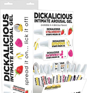 Dickalicious - 2ml Tubes Wall Mount - 144 Pc  Display HTP2673D