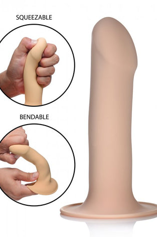 Squeezable Phallic Dildo - Light SQ-AG330-FLSH
