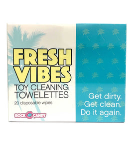 Fresh Vibes Individual Wipes - Box of 20 RC-FVIN-120