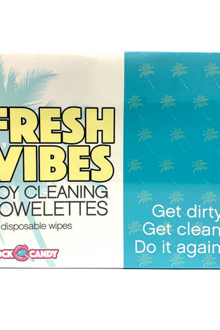 Fresh Vibes Individual Wipes - Box of 20 RC-FVIN-120