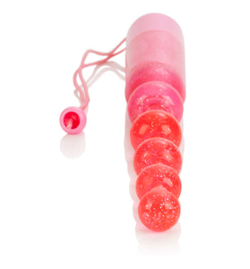 Vibrating Pleasure Beads - Pink SE1329042