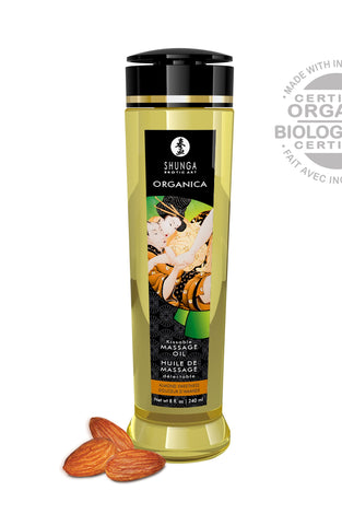 Organica Massage Oils - Almond Sweetness - 8 Fl.  Oz. SHU1312