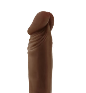 Dr. Skin Plus - 6 Inch Posable Dildo - Chocolate BL-14926