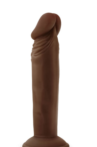 Dr. Skin Plus - 6 Inch Posable Dildo - Chocolate BL-14926