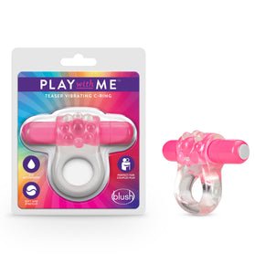 Play With Me  Teaser Vibrating C-Ring  Pink BL-74100