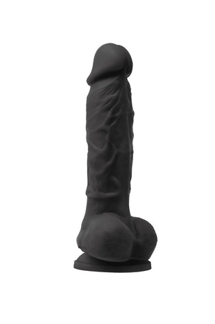 Colours - Pleasures - Vibrating - 5 Inch Dildo -  Black NSN-0402-23