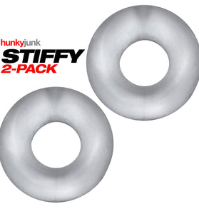 Stiffy 2-Pack Bulge-Rings - Clear Ice OX-HUJ126-CLIC