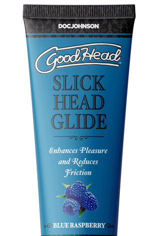 Goodhead - Slick Head Glide - Blue Raspberry -  4 Oz DJ1361-06-BU