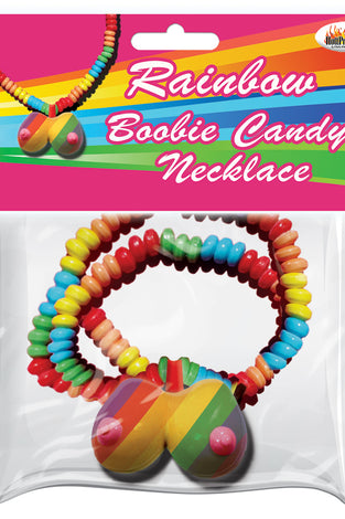 Rainbow Boobie Candy Necklace HTP3092
