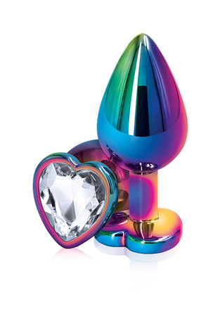Rear Assets - Multicolor Heart - Medium - Clear NSN0962-21