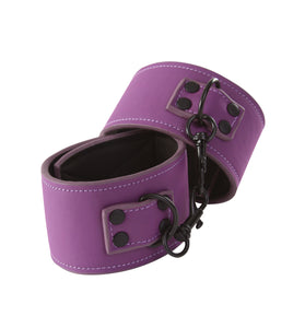 Lust Bondage Wrist Cuff - Purple NSN1253-15