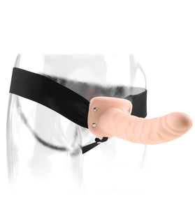 Fetish Fantasy Series 8 Inch Hollow Strap-on -  Flesh PD3360-21
