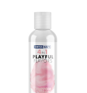 Swiss Navy 4-in-1 Playful Flavors - Cotton Candy 1 Oz MD-SN4N1FCC1
