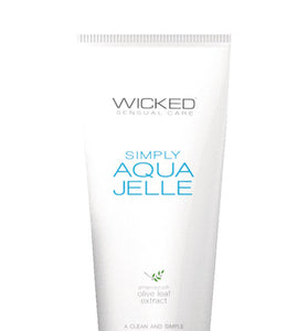 Simply Aqua Jelle Fragrance Free Lubricant - 4 Fl. Oz. WS-91105