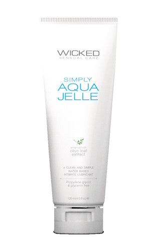 Simply Aqua Jelle Fragrance Free Lubricant - 4 Fl. Oz. WS-91105
