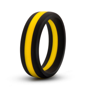 Performance - Silicone Go Pro Cock Ring -  Black/gold/black BL-91112