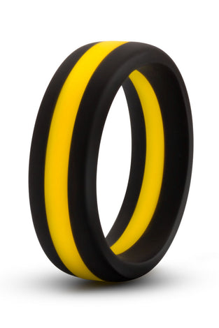 Performance - Silicone Go Pro Cock Ring -  Black/gold/black BL-91112
